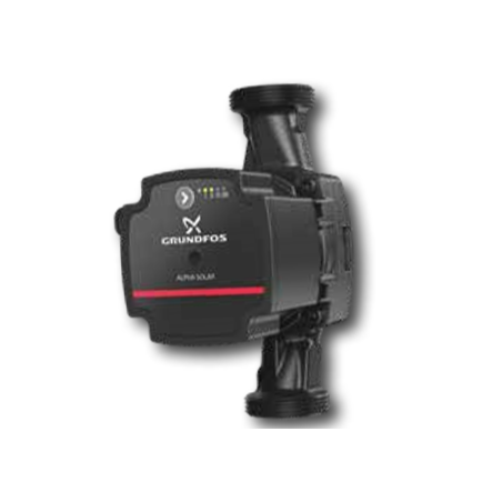 BOMBA RECIRCULADORA A/CALIENTE ALPHA SOLAR 15-75 230V 130mm BOMBA RECIRCULADORA A/CALIENTE ALPHA SOLAR 15-75 230V 130mm