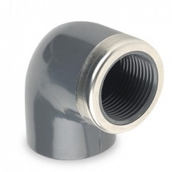 CODO 90º PVC PRESION HEMBRA MIXTO RFZ 20X1/2"