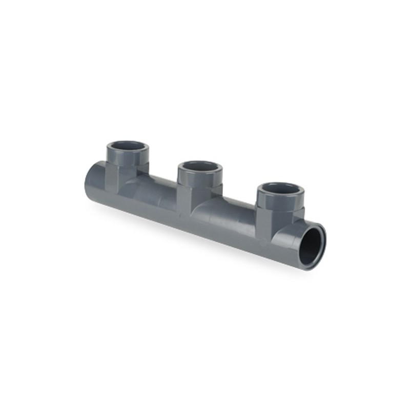 COLECTOR PVC DISTRIBUIDOR R/H 2"-11/2"