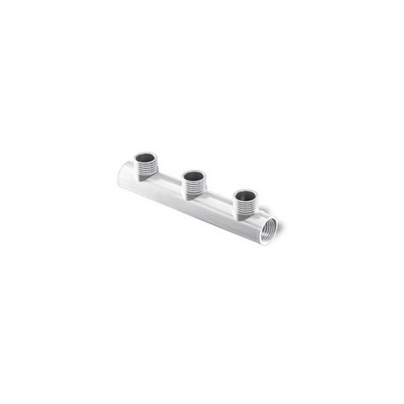 COLECTOR DIST ROSCADO M-M 2"X2" blanco