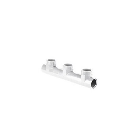 COLECTOR DIST ROSCADO H-H 2"X1 1/2" blanco