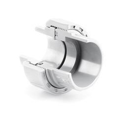 ENLACE TRES PIEZAS PVC ENC 63 blanco
