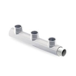 COLECTOR 3 VIAS DIST PVC PRESION ENC M S/NOTUB 50 blanco