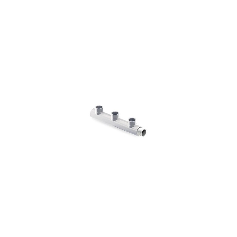 COLECTOR 3 VIAS DIST PVC PRESION ENC M S/NOTUB 50 blanco