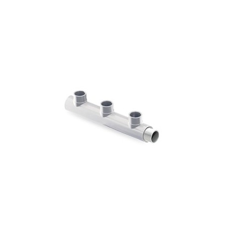 COLECTOR 3 VIAS DIST PVC PRESION ENC M S/NOTUB 50 blanco