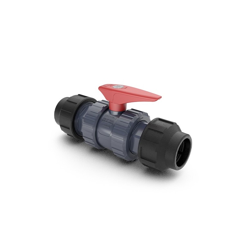 VAL PVC BOLA S/FITTING 110 c/ptfe