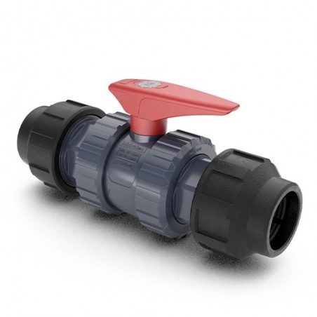VAL PVC BOLA S/FITTING 110 c/ptfe