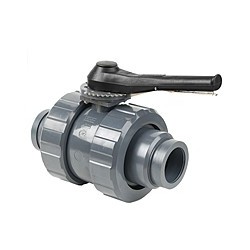 VAL PVC BOLA GATILLO ROSCA M 2" c/viton