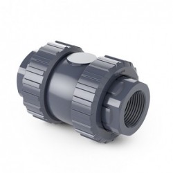 VAL. PVC RETENCION ROSCA H-H 1/2"