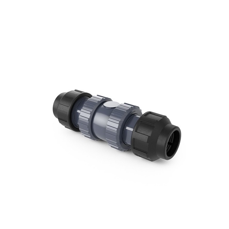 VAL PVC RETENCION ENLACE FITTING VITON 20