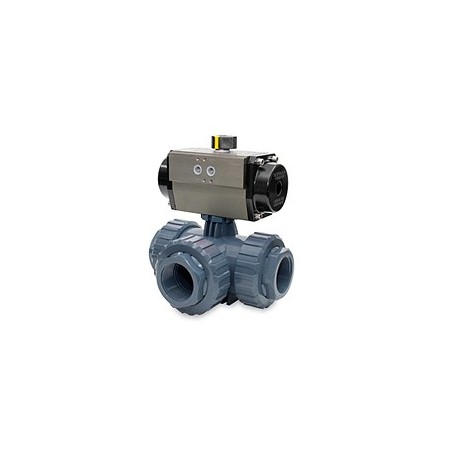VAL PVC BOLA 3V T ACT NEUM D/E R/H 1 1/2" A/VITON
