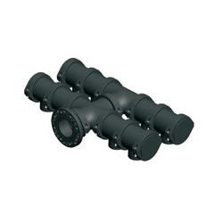 HIDRANTE PVC DOBLE NETVIT ENT/CENT BRIDA 110X1 1/4"