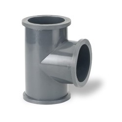 TE 90º PVC NETVITC 63