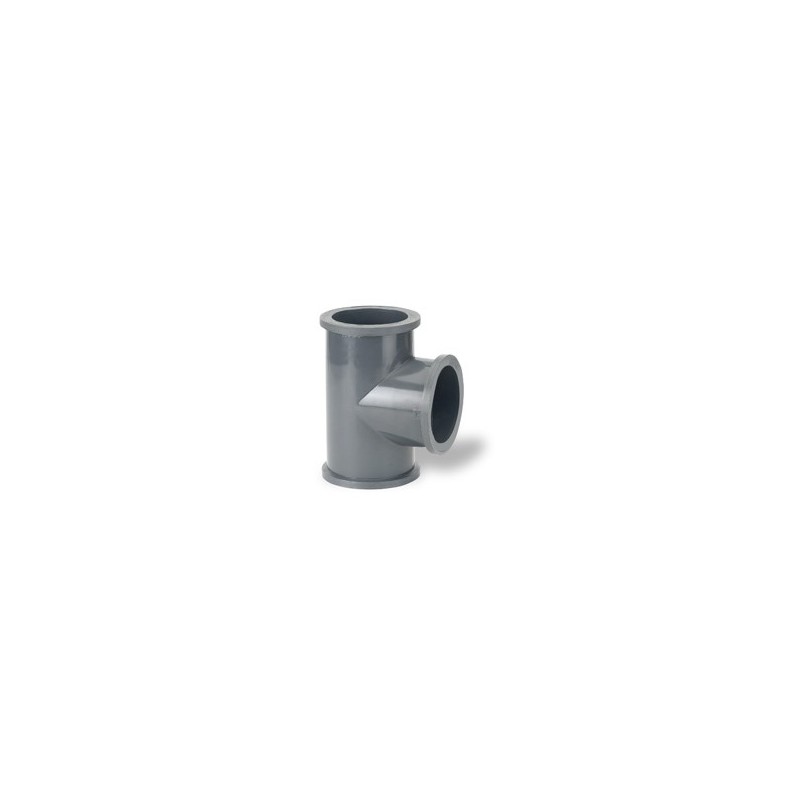 TE 90º PVC NETVITC 63