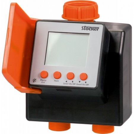 PROGRAMADOR DIGITAL DE RIEGO 2 ZONAS 25027 PROGRAMADOR DIGITAL DE RIEGO 2 ZONAS 25027